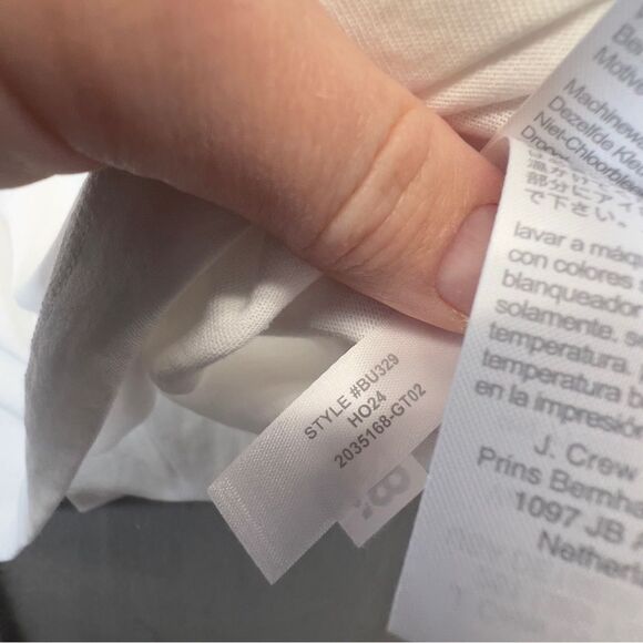 NWT! J.Crew long sleeve "jolly" graphic tee - Picture 9 of 13